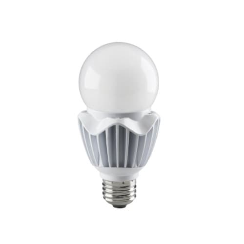 Satco 20W LED A21 Bulb, Non-Dimmable, E26, 2100 lm, 120V, 2700K, White