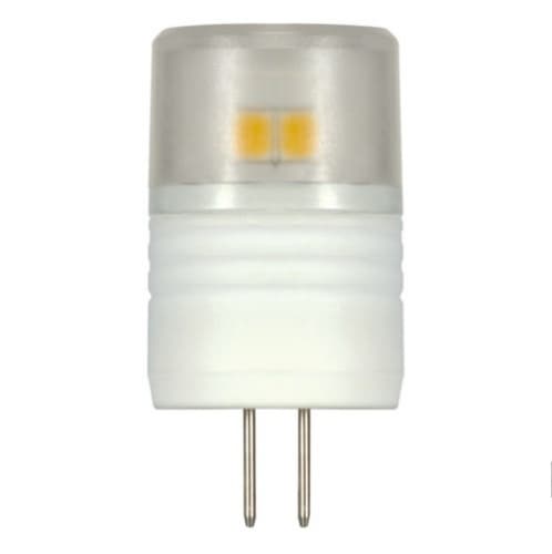 Satco 2.3W JC LED Light Bulb, G4 Base, 3000K