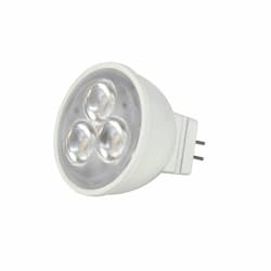 Satco 3W LED MR11 Bulb w/ GU4 Base, 3000K, 25 Degree