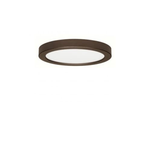 Satco Blink 18.5W 9" Round LED Flush Mount, 2700K, 1150 Lumens, Bronze