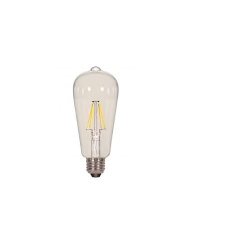 Satco 6.5W LED ST19 Edison Bulb, 2700K