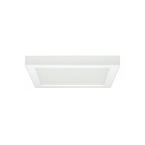 Satco 9" 18.5W LED Square Flush Mount Ceiling Light, Dim, 1150 lm, 3000K