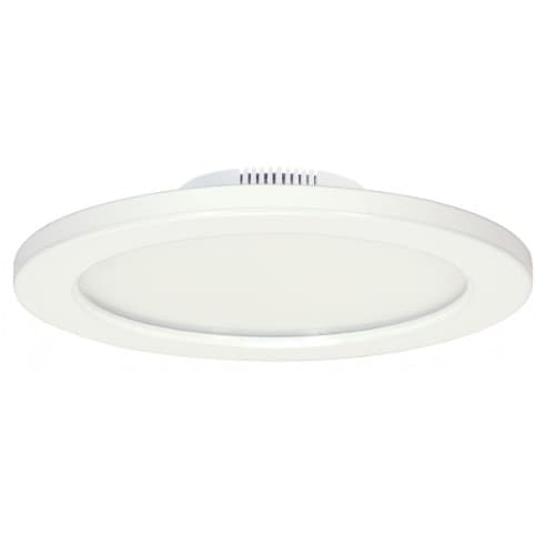 Satco 16W 9-in LED Blink Round Flush Mount, 120V-277V, 3000K, White