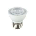 Satco 6.5W LED MR16 Bulb, 50W Inc. Retrofit, E26, 500 lm, 120V, 5000K, Frosted