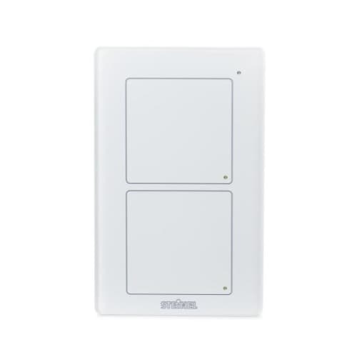 Steinel DCS Scene Switch Wall Switch, 2 Button, White