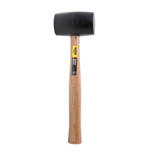 Stanley Rubber Mallett w/ Hardwood Handle, 16 oz Head