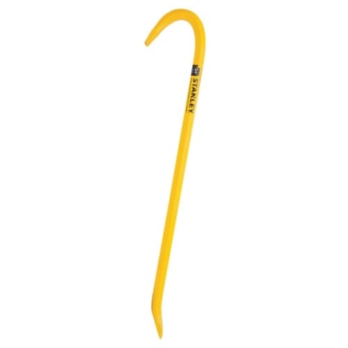 Stanley .75-in X 24-in Hexagonal Pry Bar, Yellow