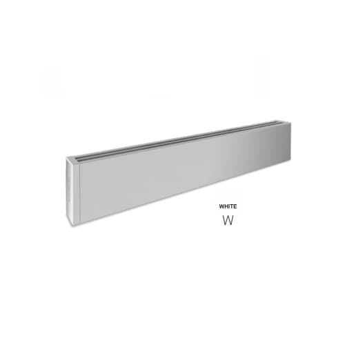 Stelpro 500W 5-ft Mini Architectural Baseboard, 100 Sq Ft, 1706 BTU/H, 480V, White