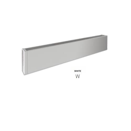 Stelpro 700W 7-ft Mini Architectural Baseboard, 100 Sq Ft, 2388 BTU/H, 120V, White