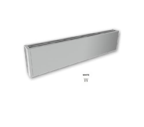 Stelpro 900W 9-ft Mini Architectural Baseboard, 100 Sq Ft, 3071 BTU/H, 480V, White