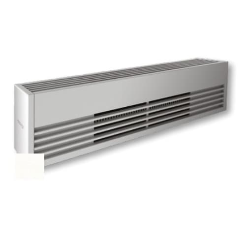 Stelpro 7-ft 3500W High-Density Aluminum Baseboard Heater, 450 Sq.Ft, 11944 BTU/H, 480V, White