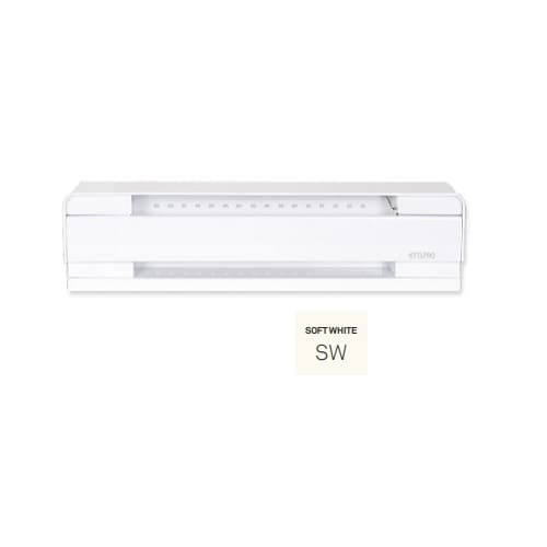 Stelpro 1.5-ft 300W Brava Electric Baseboard, High Altitude, 50 Sq.Ft, 1024 BTU/H, 208V, S.White