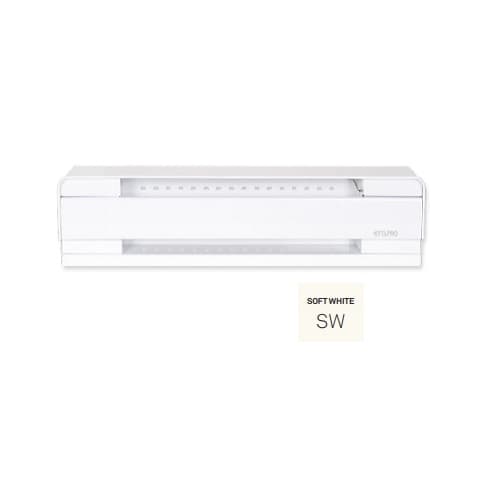 Stelpro 2-ft 500W Brava Electric Baseboard, High Altitude, 50 Sq.Ft, 1706 BTU/H, 208V, S.White