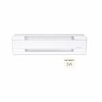 Stelpro 6-ft 1750W Brava Electric Baseboard, High Altitude, 200 Sq.Ft, 5972 BTU/H, 240V, S.White