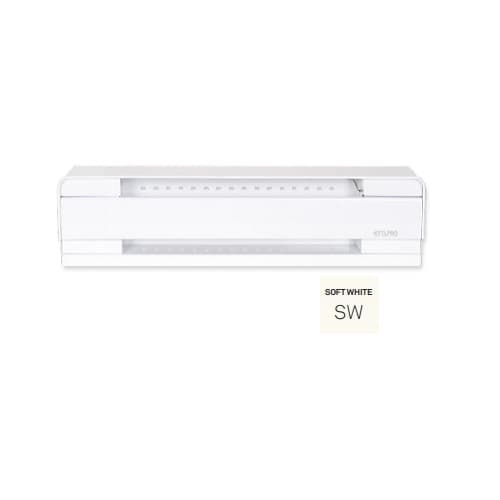 Stelpro 5-ft 1250W Brava Electric Baseboard, High Altitude, 150 Sq.Ft, 4266 BTU/H, 208V, S.White