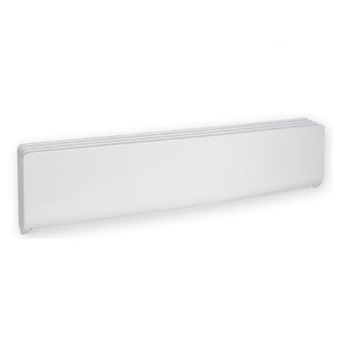 Stelpro 750W High-End Bella Baseboard Heater, 100 Sq Ft, 2560 BTU/H, 277V, White