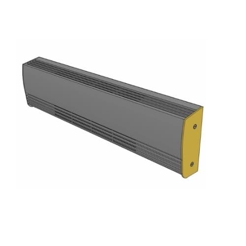 Stelpro Outside Corner for ALUX3 Series, Anodized Aluminum