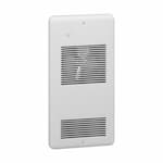 Stelpro 1000W Pulsair Wall Fan Heater w/ Single Pole Thermostat, 3413 BTU/H, 120V, White