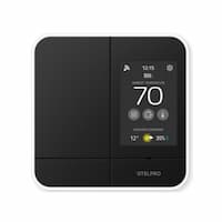 4000W Zigbee Smart Programmable Controller Thermostat, 240V, Black