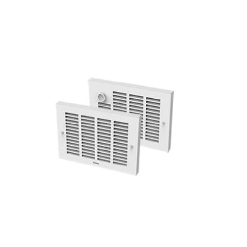 Stelpro 1000W Sonoma Wall Fan Heater, 240V, No Back Box, White