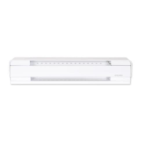 Stelpro 1000W/750W Electric Baseboard Heater, High Altitude, 240V/208V, Soft White