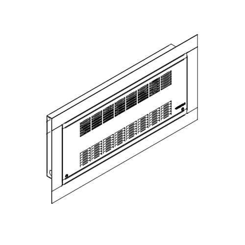 Stelpro 4pc. Trim Frame for CBF Commercial Baseboard Heaters, White