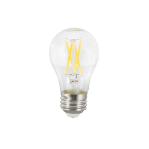LEDVANCE Sylvania 5.5W Filament LED A15 Bulb, 60W Inc. Retrofit, Dim, E26, 550 lm, 120V, 2700K