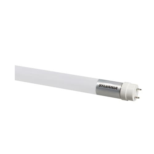 LEDVANCE Sylvania 4-ft 18W LED T8 Tube Light, Ballast Bypass, Dual End, G13, 2160 lm, 4100K