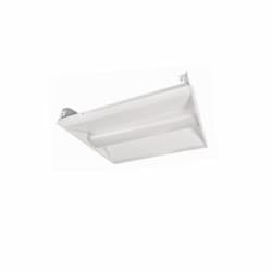 LEDVANCE Sylvania 28W 2x2 LED Recessed Troffer, 0-10V Dimmable, 3500 lm, 120V-277V, 4000K