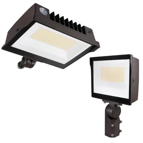 LEDVANCE Sylvania 205W LED Flood Light, Wide, Dim, 27000 lm, 120V-277V, Selectable CCT