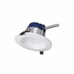 LEDVANCE Sylvania 9W LED Recessed Downlight, 13W CFL Retrofit, 0-10V Dim, 700 lm 2700K, White