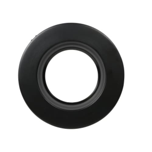 LEDVANCE Sylvania 4-in Trim Ring for RT4 Downlight, Non-Gimbal, Black