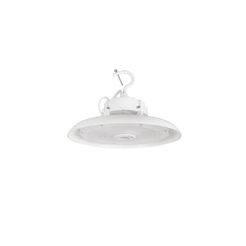 LEDVANCE Sylvania 150W LED UFO High Bay Fixture, Dim, 21300 lm, 120V-277V, 4000K, WHT