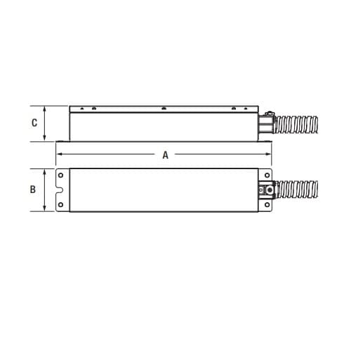 LEDVANCE Sylvania 8W LED Downlight Emergency Back-up Battery, 100V-277V, 120A