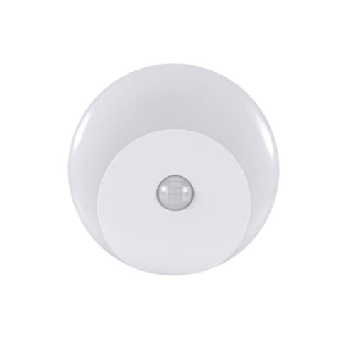 LEDVANCE Sylvania .5W LED Portable Round Hook Light, 30 lm, 3000K, White