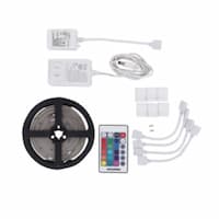 10-ft 6.5W LED Flexible Light Starter Kit, 550 lm, 120V, RGB+W