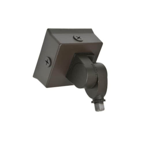 LEDVANCE Sylvania Junction Box with Knuckle Mount for LED Slim Wall Pack, Bronze