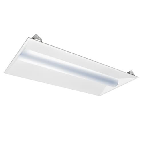 LEDVANCE Sylvania 42W 2X4 LED Volumetric Troffer, Dimmable, 4400 lm, 120V-277V, 4000K