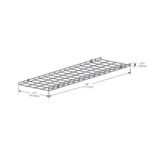 LEDVANCE Sylvania Wire Guard for 100W-165W Linear High Bay, White