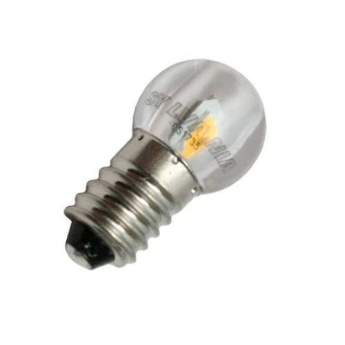 LEDVANCE 0.5W LED G4 Bulb, 2W Retrofit, E10, 10 lm, 6V, 3000K, (LEDVANCE Sylvania LED0.5/G4.5/830/BL) HomElectrical.com