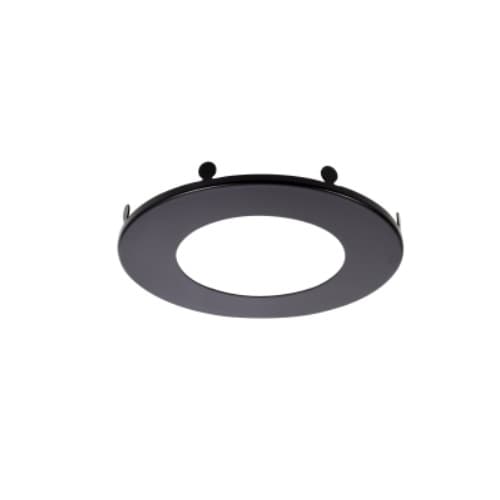 LEDVANCE Sylvania Trim Ring for 4-in MICRODISK LED Downlight, Black