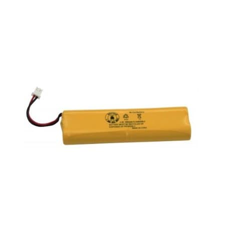 TCP Lighting 4.8 Volt NICD Battery, 650 MAH, 7 Yrs