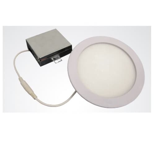 TCP Lighting 6-in 14W DeLux Snap-In LED Downlight, Round, Dimmable, 1100 lm, 120V, 5000K