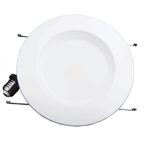 TCP Lighting 6-in 14W LED Snap-In Downlight, Beveled, 1100 lm, 120V, 3000K