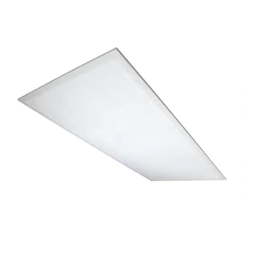 TCP Lighting 46W 2x4-ft LED Troffer w/ Back Light, 0-10V Dimming, 5200 Lumens, 4000K, Frosted