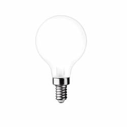 TCP Lighting 3W LED G16 Bulb, Dimmable, E12, 250 lm, 120V, 2700K, Frosted