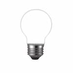 TCP Lighting 4W LED G16 Bulb, Dimmable, E26, 350 lm, 120V, 3000K, Frosted