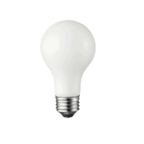 TCP Lighting 8W LED A19 Bulb, Dimmable, E26, 800 lm, 120V, 3000K, Frosted