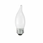 TCP Lighting 3W LED F11 Bulb, Dimmable, E26, 250 lm, 120V, 2400K, Frosted