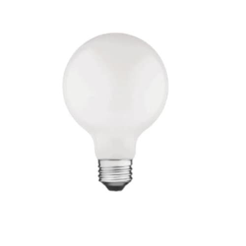 TCP Lighting 4W LED G25 Bulb, Dimmable, E26, 350 lm, 120V, 3000K, Frosted